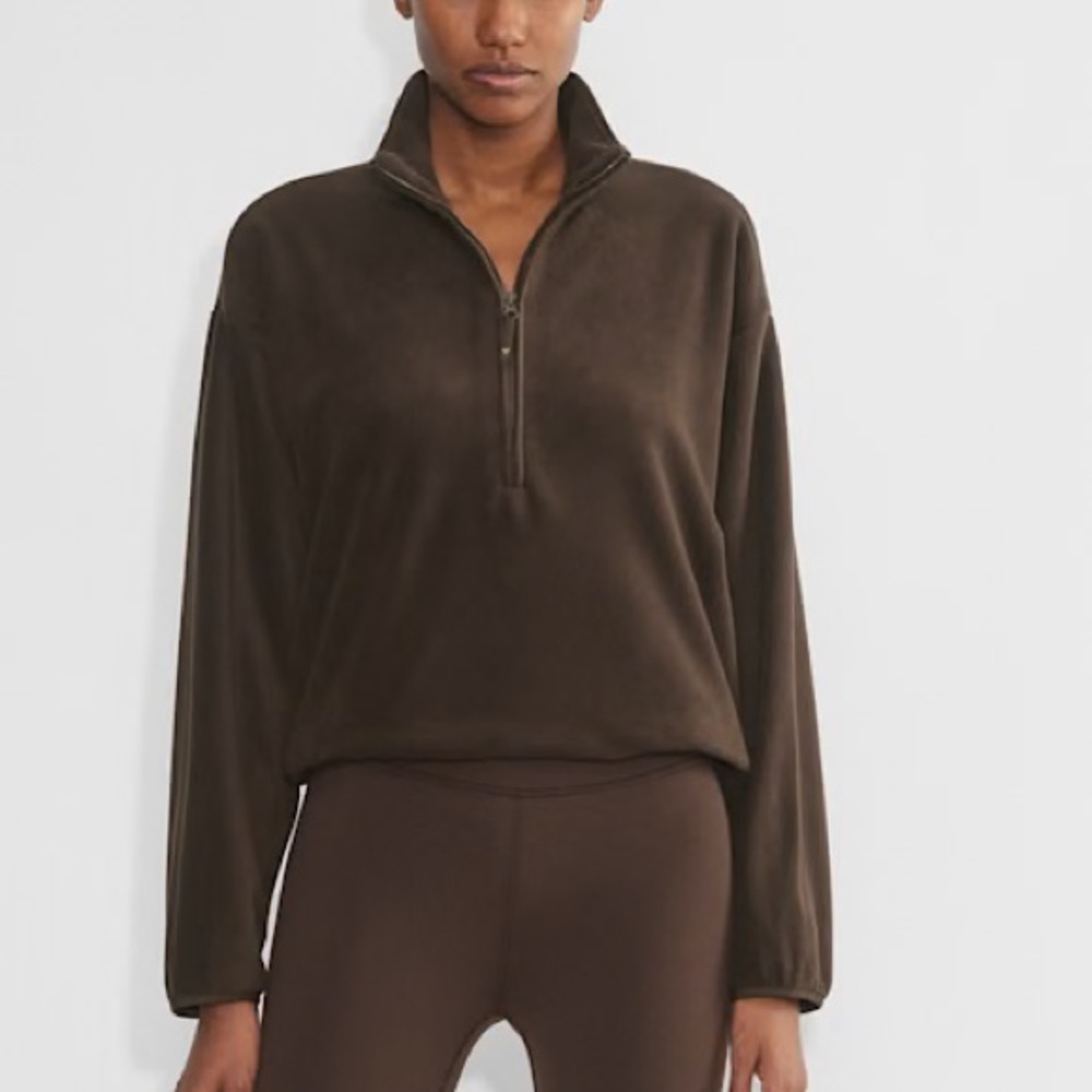 Aritzia Polartec® 200 1/4 Zip Sweater